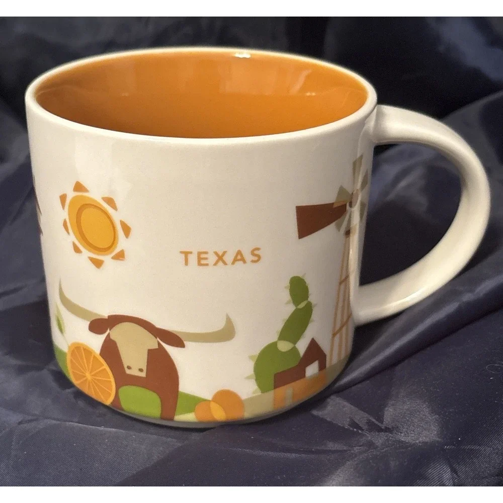 Starbucks Texas 14 oz. Mug‎ - You are Here Collection 2015 excellent Condition